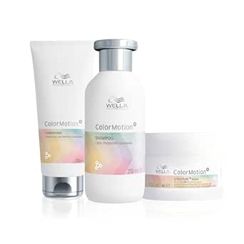 Wella Professionals Color Motion Pack, protector del color, cabello teñido, champú (250 ml) + acondicionador (200 ml) + mascarilla (150 ml)