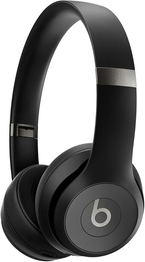 Beats Solo 4 - Auriculares inalámbricos Bluetooth supraaurales, compatibles con Apple y Android, con hasta 50 horas de batería - Negro mate