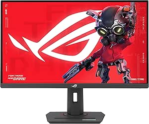 ASUS ROG Strix XG27UCS - Monitor gaming de 27 pulgadas, 4K UHD (3840x2160), 160 Hz, 1 ms (GTG), IPS rápido, Extreme Low Motion Blur Sync, USB Tipo-C, G-Sync, DisplayWidget Center, rosca para trípode, HDR